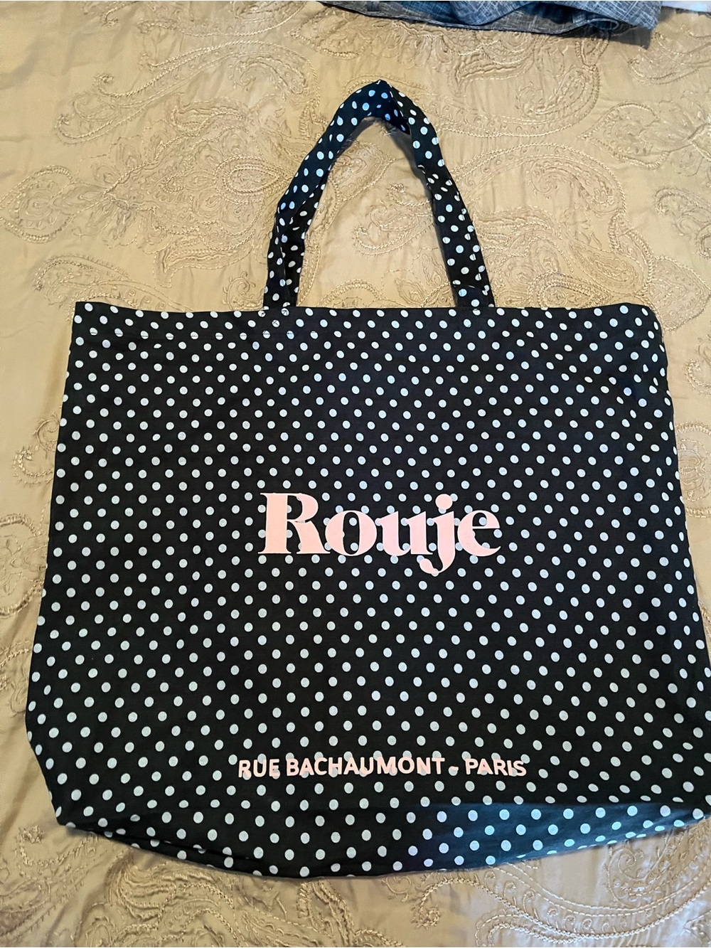 Rouje new Dark Green Polka Dot new bag